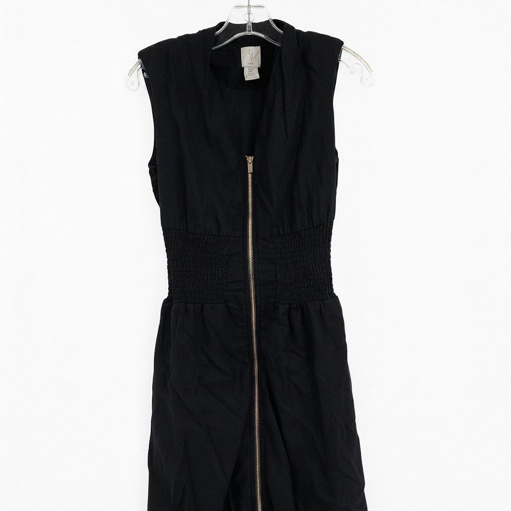 Joie Zip Up Black Maxi Dress | Women’s Size S, Regular Fit